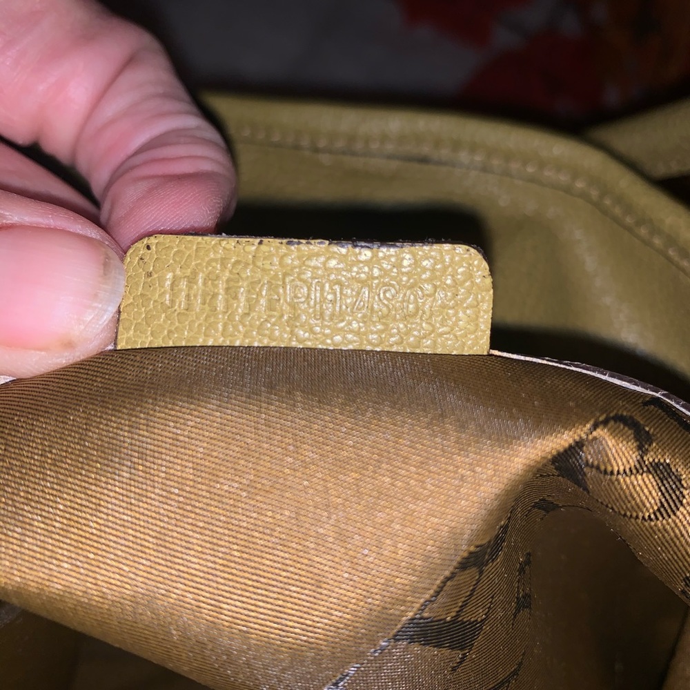 💯Burberry Prorsum Covington Lg Raffia Gr Leather - Picture 11 of 11